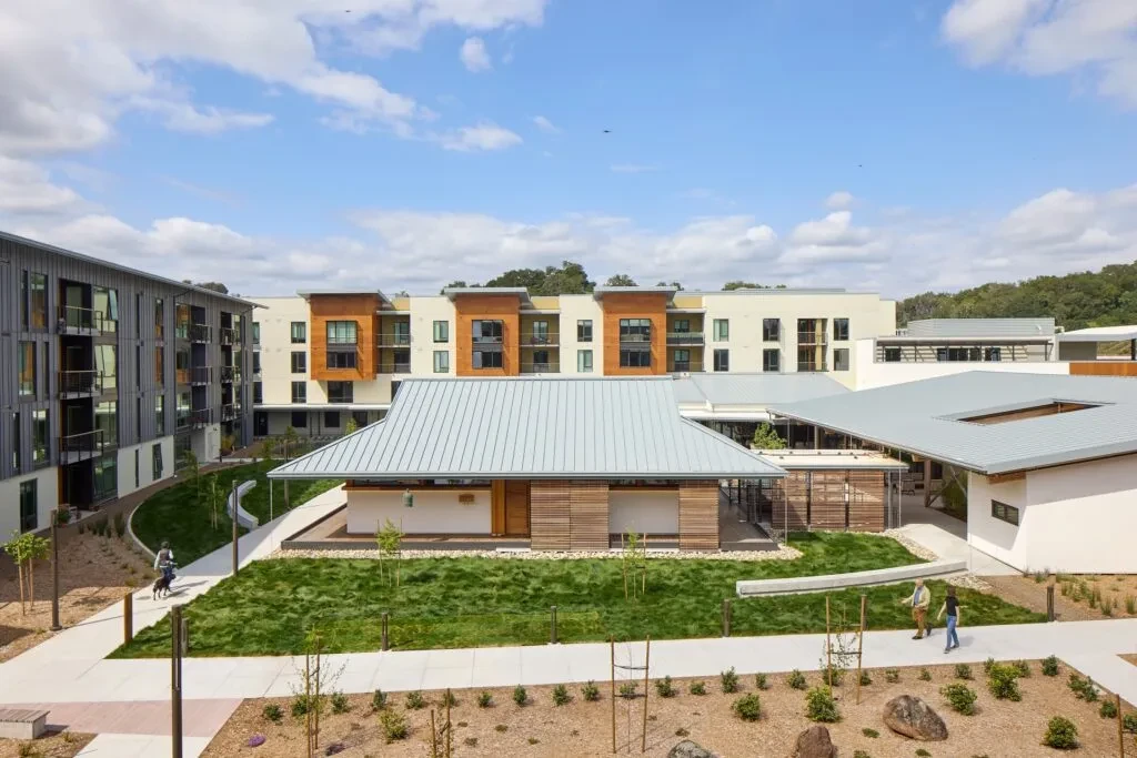 Sausalito commercial exterior painting modern complex