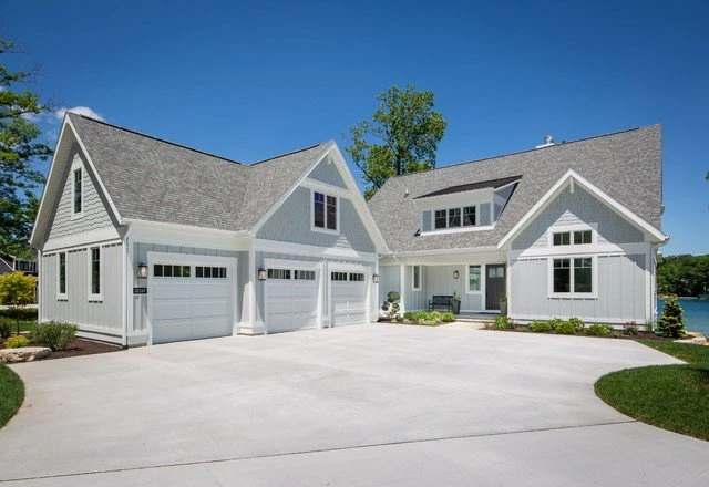 Sausalito exterior painting modern coastal home